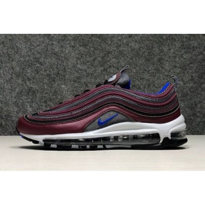 Nike Air Max 97 Cool Gri / Mavi / Bordo Koşu Ayakkabısı Türkiye - 7ZJHG1KF